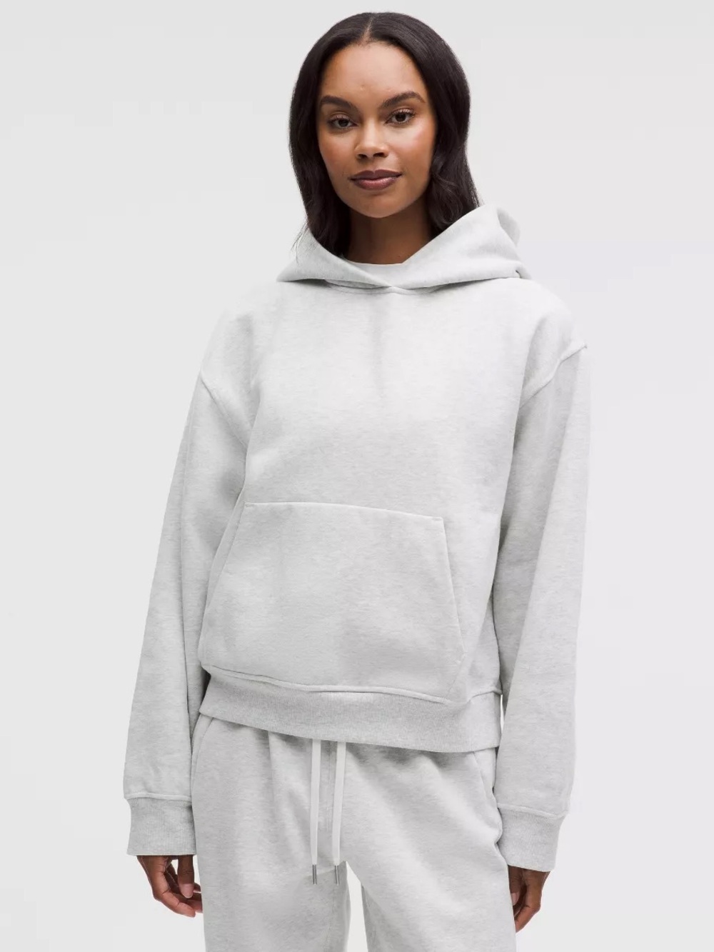 Lululemon Light Gray Hoodie